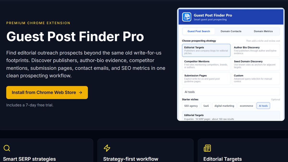 Guest Post Finder Pro