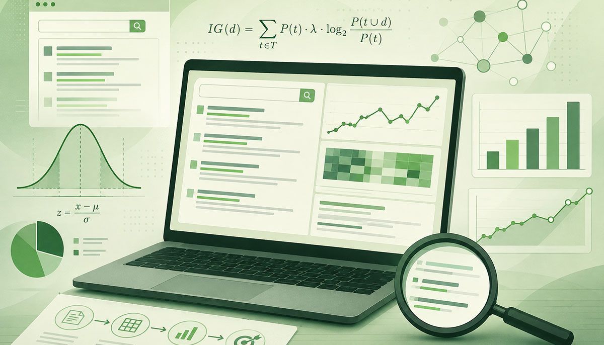 SERP Echo Score and Information Gain: The Full Methodology